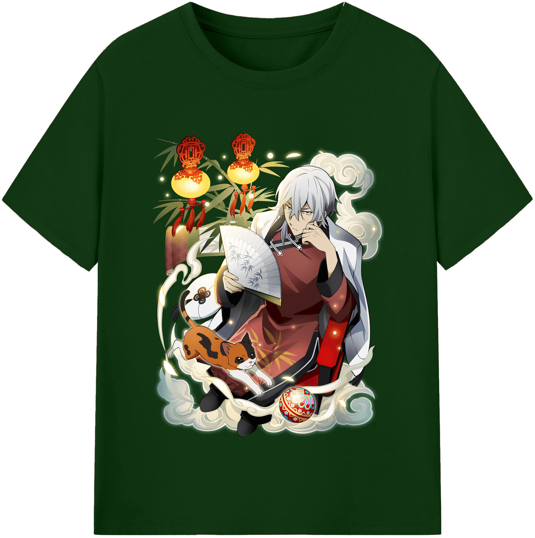 （画像用） 文豪ストレイドッグス Bungo Stray Dogs 綿100％半袖Tシャツ（フロントプリント）
